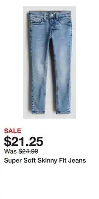H&M Super Soft Skinny Fit Jeans offer