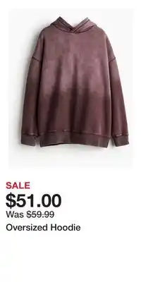 H&M Oversized Hoodie offer