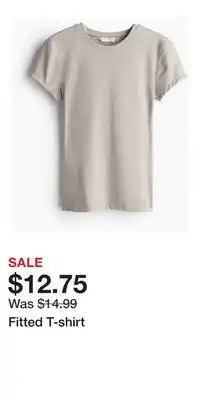 H&M Fitted T-shirt offer