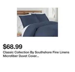 Wayfair Classic Collection By Southshore Fine Linens Microfiber Duvet Cover Set offer