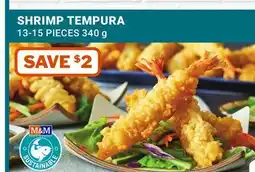M & M Food Market SHRIMP TEMPURA offer