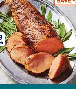 M & M Food Market Apple Butter Pork Tenderloin offer