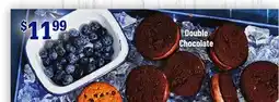 M & M Food Market Double Chocolate Ice Cream Cookie Sandwiches offer