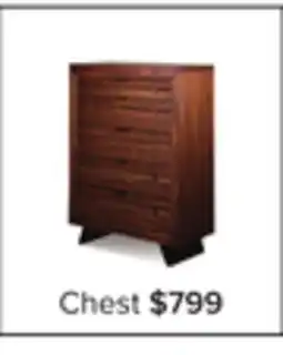 Leon's Camila 5 Drawer Chest - Rustic Brown offer
