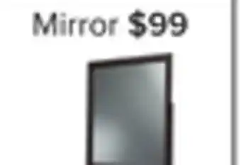 Leon's Fog Mirror - Grey, Black offer