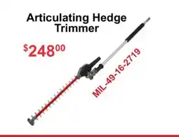 Atlas Tools & Machinery Articulating Hedge Trimmer offer