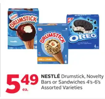 Rexall NESTLÉ Drumstick, Novelty Bars or Sandwiches offer