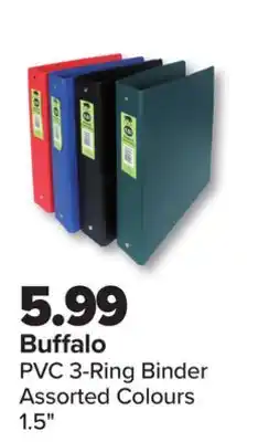PharmaChoice Buffalo PVC 3-Ring Binder offer