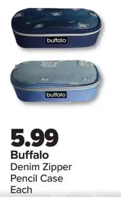PharmaChoice Buffalo Denim Zipper Pencil Case offer