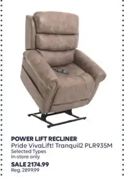 Wellwise by Shoppers POWER LIFT RECLINER offer