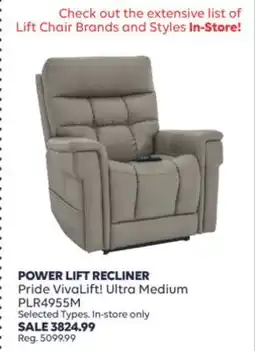 Wellwise by Shoppers POWER LIFT RECLINER offer