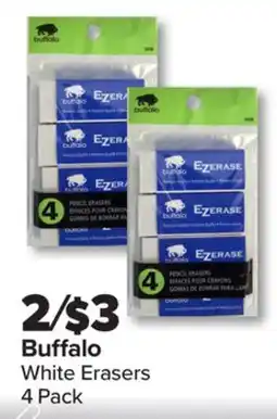 PharmaChoice Buffalo White Erasers offer