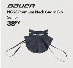 Sport Chek BAUER SENIOR NG23 PREMIUM NECK GUARD BIB offer