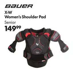 Sport Chek BAUER X-W WOMEN'S SHOULDER PAD SENIOR offer