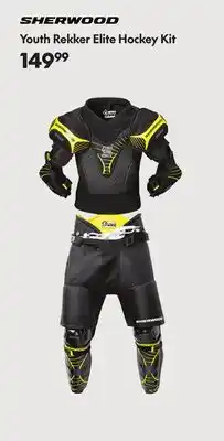 Sport Chek SHERWOOD YOUTH REKKER ELITE HOCKEY KIT offer