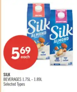 Shoppers Drug Mart SILK BEVERAGES offer