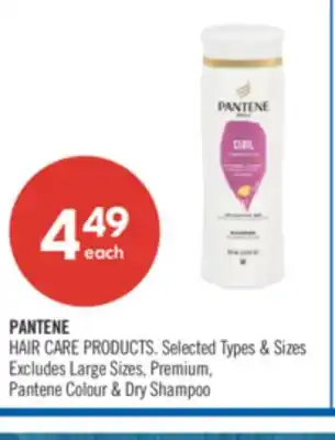 Shoppers Drug Mart PANTENE HAIR CARE PRODUCT offer