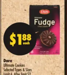 Shoppers Drug Mart Dare Ultimate Cookies offer