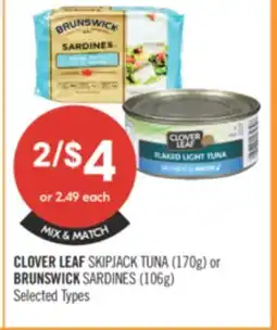 Shoppers Drug Mart CLOVER LEAF offer