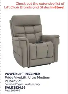 Shoppers Drug Mart POWER LIFT RECLINER offer
