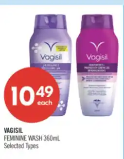 Shoppers Drug Mart VAGISIL FEMININE WASH offer