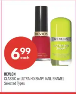 Shoppers Drug Mart REVLON CLASSIC or ULTRA HD SNAP! NAIL ENAMEL offer