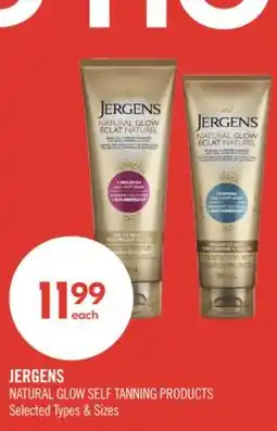 Shoppers Drug Mart JERGENS NATURAL GLOW SELF TANNING PRODUCTS offer