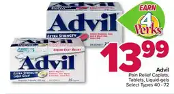 PharmaChoice Advil Pain Relief Caplets, Tablets, Liquid-gels offer