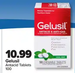 PharmaChoice Gelusil Antacid Tablets offer