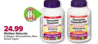 PharmaChoice Webber Naturals Collagen, Glucosamine, Nem offer