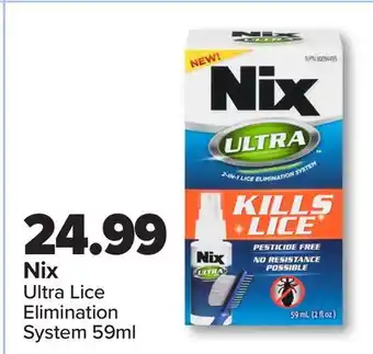 PharmaChoice Nix Ultra Lice Elimination System offer