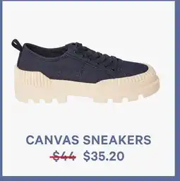 Joe Fresh Canvas Sneakers offer
