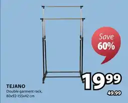 JYSK TEJANO Double garment rack offer