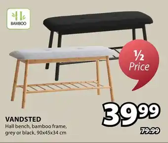 JYSK VANDSTED Hall bench offer