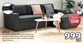 JYSK DELLA Sofa Bed offer