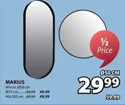 JYSK MARIUS Mirror offer