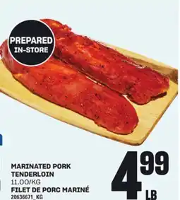 Independent City Market FILET DE PORC MARINÉ offer