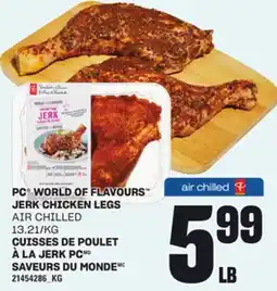 Independent City Market CUISSES DE POULET À LA JERK PC SAVEURS DU MONDE offer