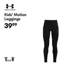 Sport Chek UNDER ARMOUR KIDS' MOTION LEGGINGS offer
