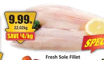 Starsky Fresh Sole Fillet offer