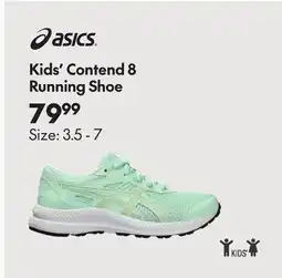Sport Chek ASICS KIDS' CONTEND 8 RUNNING SHOE offer