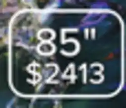 Leon's Samsung 85 4K Tizen Smart QLED TV - QN85Q60DAFXZC offer