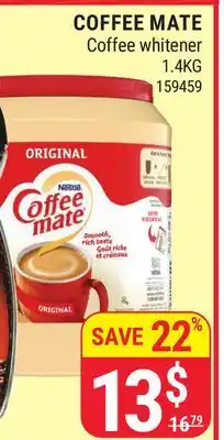 Rossy COFFEE MATE Coffee whitener offer