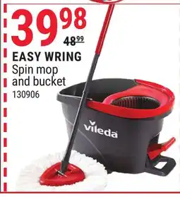 Rossy VILEDA EASY WRING Spin mop and bucket offer