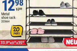 Rossy Metal shoe rack offer