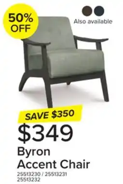 Leon's Byron Accent Chair - Grey offer