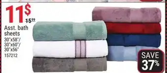 Rossy Asst. bath sheets offer