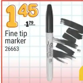 Rossy SHARPIE Fine tip marker offer