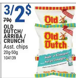 Rossy OLD DUTCH/ARRIBA/CRUNCH Asst. chips offer