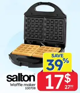 Rossy SALTON Waffle maker offer